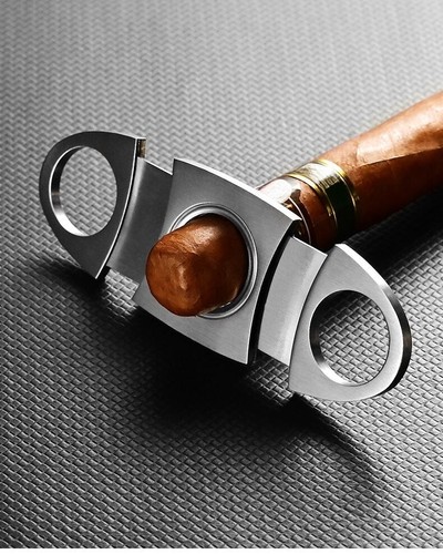 Cigar cutter guillotine double - cigar,