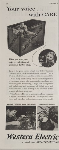 1940 print western electric - 1940,