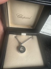 Chopard Happy Diamonds Necklace Pendant Floating Diamond