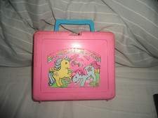 Vintage Hasbro 1981 Pink My Little Pony Lunchbox Bluebird Toys Lunch Box