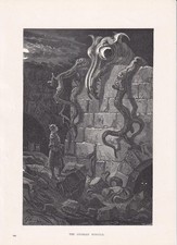 1870 GUSTAVE DORE Print - "The