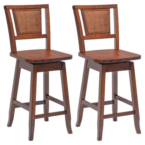 Set swivel bar stools - of,