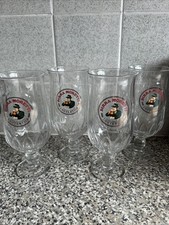 Birra Moretti Pint Glasses X4