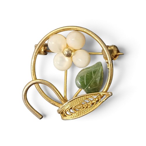 Vintage gold tones miniature - gold,