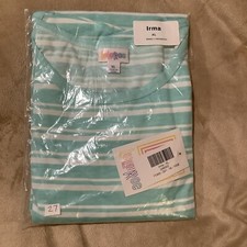 LuLaRoe Irma Striped Top XL