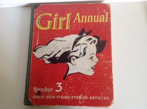 Vintage girl annual number - girl, 3