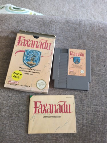 Faxanadu nintendo nes - faxanadu,