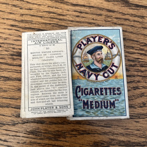 Players cigarette cards full - cigarette,