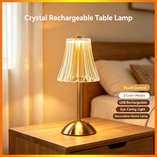 Rechargeable touch table - touch, lamp