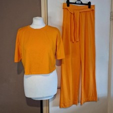 Zara orange co-ord set