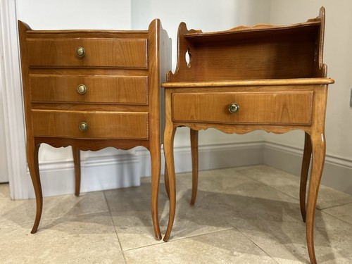 Pair french carved his - french,