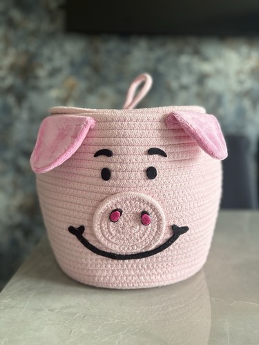 Percy pig woven rope - percy,
