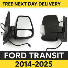 Ford Transit 2014-2025 V363  Manual Door Wing Mirror Driver Side Off Side Rh