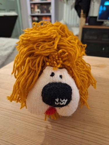 Hand knitted dougal dog - dougal,