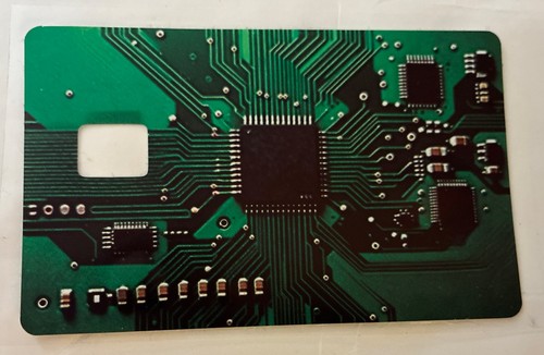 Circuit board credit debit - |,