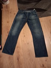 Mens Levi 501 Jeans 34waist 32 Leg
