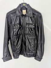 Diesel leather jacket - jacket, xl