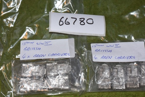 15mm ww2 castings 8 bren - -,