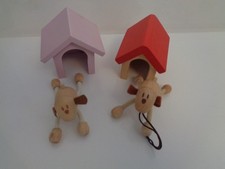 elc wooden dolls house figures