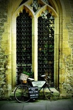 Old Vintage Bike In Oxford Oxfordshire England UK Photograph Picture