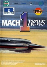 Richard Noble / Andy Green Thrust SSC Land Speed Record 3rd Issue of Mach 1 News