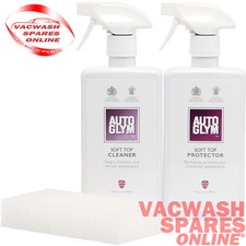 AUTOGLYM CONVERTIBLE SOFT TOP CLEANER AND PROTECTOR KIT FABRIC - MOHAIR - CANVAS