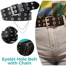 Womens Girls Waist Belt Goth