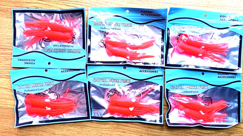 Bright red double winged - x,