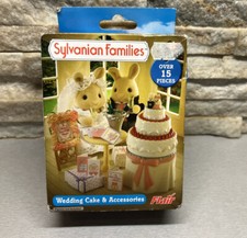 Sylvanian Families Wedding Cake Set And Accessories New RARE Calico Critters HTF
