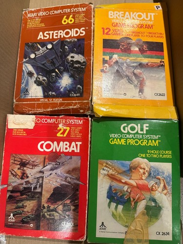 Atari 2600 game collection - 2600, x4