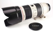 Canon EF 70-200mm F2.8 L MK II Image Stabilizer IS USM Lens EOS DSLR Caps & Hood