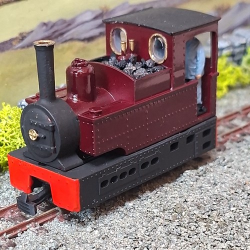 Oo9 009 steam locomotive with - steam,