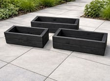 Wooden Balcony Small Planter