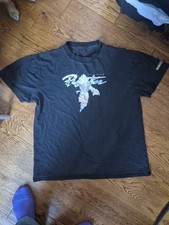 goku primitive dragon ball z black mens tshirt size large