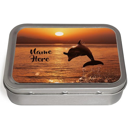 Personalised tobacco tin - personalised,