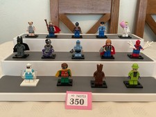 LEGO D.C. COMICS & MARVEL MINI FIGURES BUNDLE (350/15)