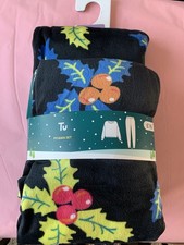 BNWT TU Holly Christmas Print