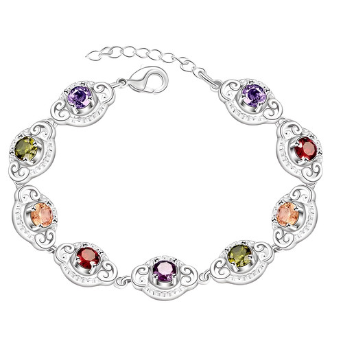 Multicolour crystal charm - crystal,