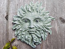 Green man wall plaque in LEAF