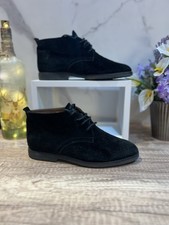 Bally Unisex Black Suede