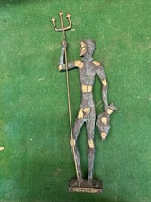 Bronze Statue Of Poseidon Hand Made In Greece