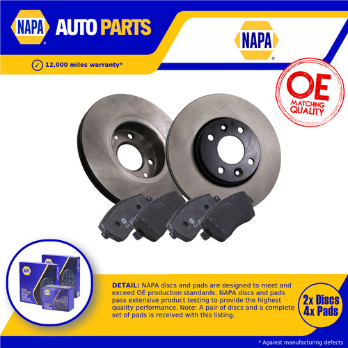 Vented brake discs - 2x, and