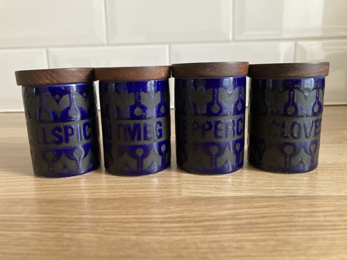Hornsea pottery blue bronte - pottery,