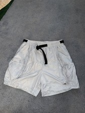 Corteiz Grey Nylon Shorts Size