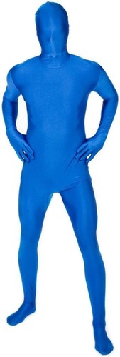 Adult msuit morphsuit blue - msuit,
