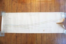1934 LNER Thorne Junction Track Map Signalling Signal Railway Plan Diagram 