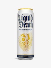 Liquid Death Mountain Water 12 x 500ml Cans | Still Water | Free UK Delivery