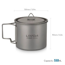 Lixada Ultralight Titanium Cup