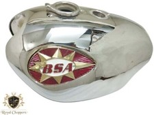 FIT FOR BSA A65 SPITFIRE, FIREBIRD CHROMED FUEL PETROL TANK PAINTED 1960'S