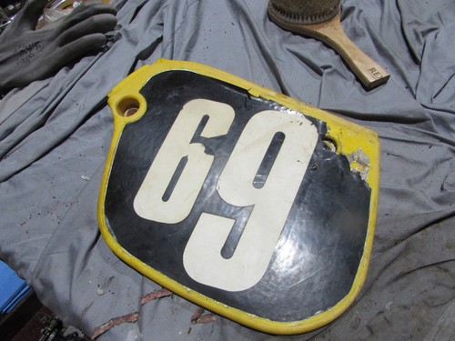 1982 yamaha yz125 - yz100, side